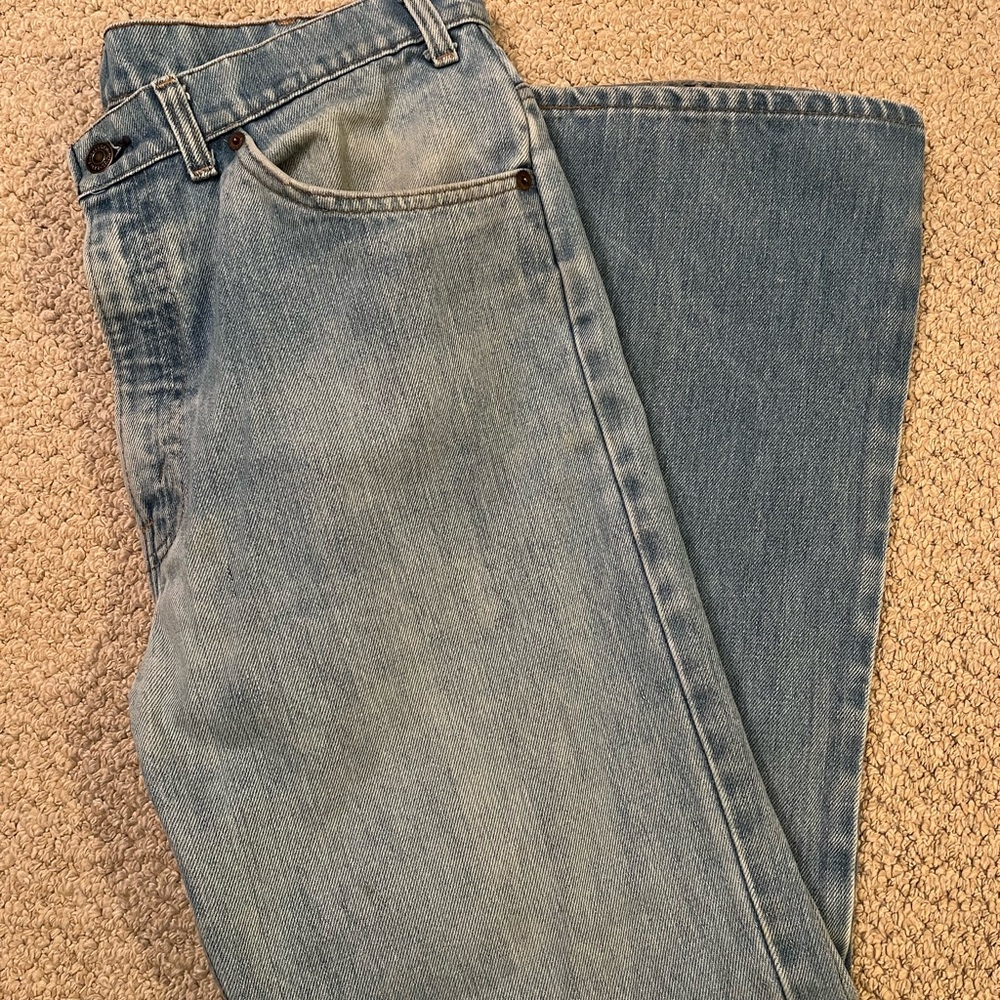Vintage men’s Levi’s jeans SF207 orange tag
